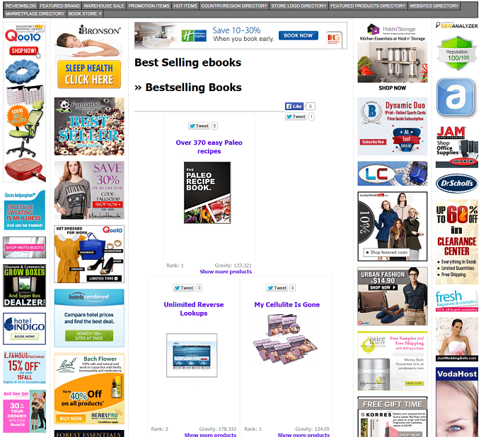 Affiliate Page - What Not to Do