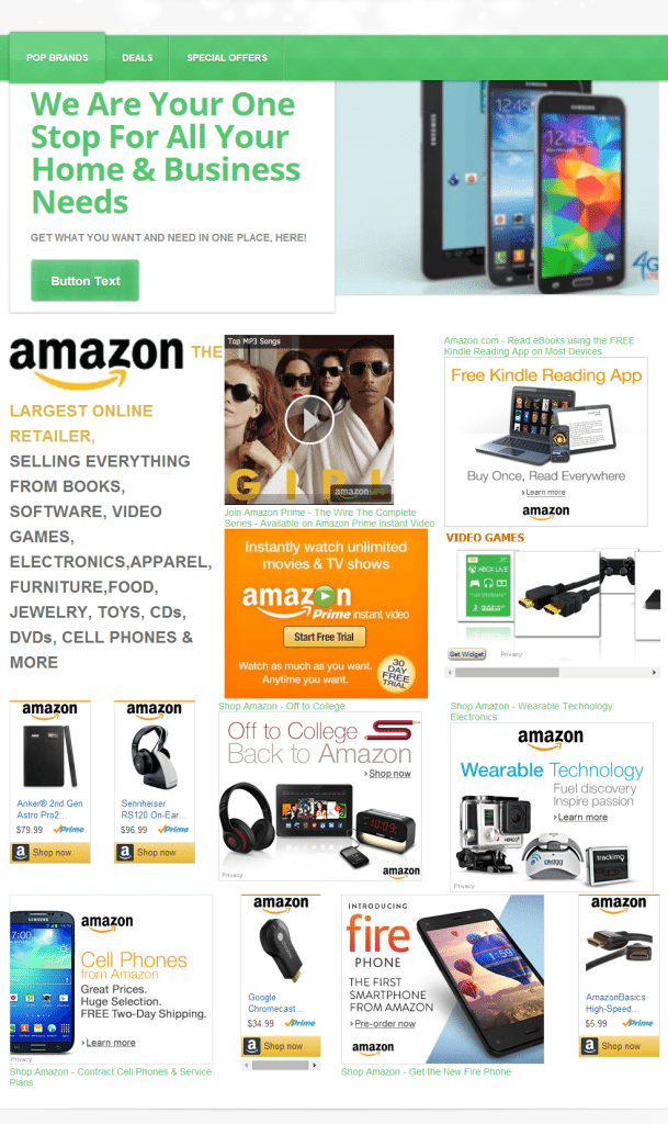 Affiliate Site - What Not to do